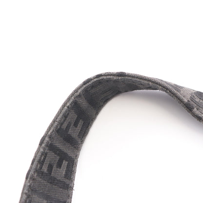 マンマバケット ズッキーノ ワンショルダーバッグ キャンバス ダークグレー フェンディ バッグ FENDI