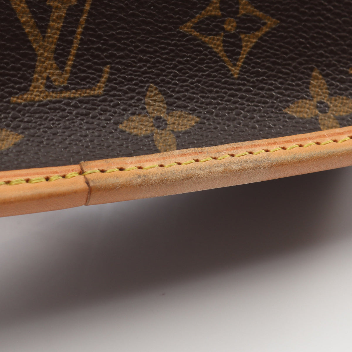 ソローニュ モノグラム ショルダーバッグ PVC レザー ブラウン ルイヴィトン バッグ LOUIS VUITTON