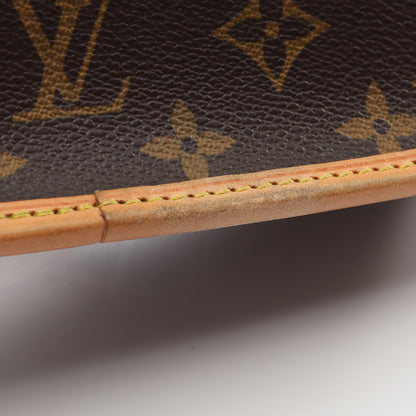 ソローニュ モノグラム ショルダーバッグ PVC レザー ブラウン ルイヴィトン バッグ LOUIS VUITTON
