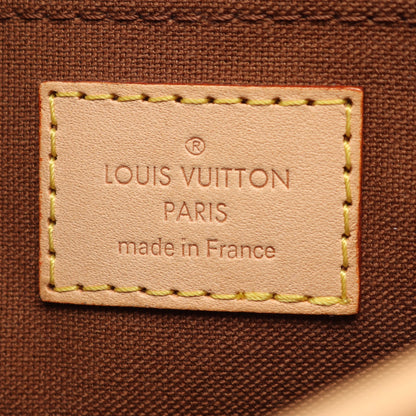 ソローニュ モノグラム ショルダーバッグ PVC レザー ブラウン ルイヴィトン バッグ LOUIS VUITTON