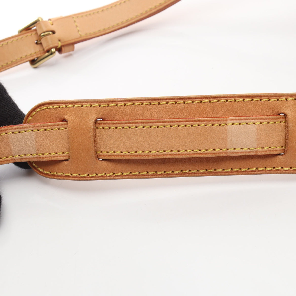 ソローニュ モノグラム ショルダーバッグ PVC レザー ブラウン ルイヴィトン バッグ LOUIS VUITTON