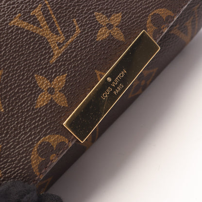 フェイボリットPM モノグラム 2WAY チェーンハンドバッグ PVC レザー ブラウン ルイヴィトン バッグ LOUIS VUITTON