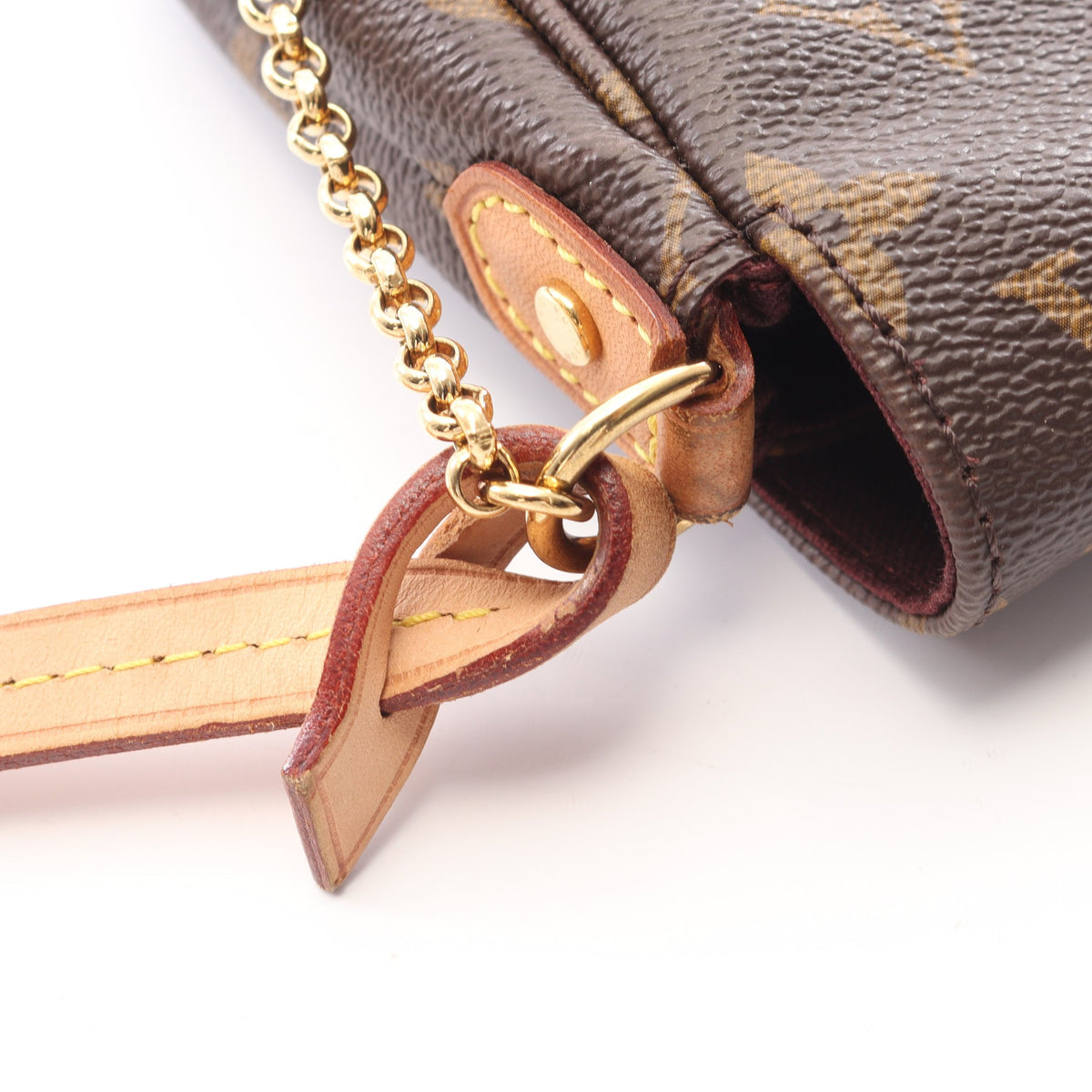 フェイボリットPM モノグラム 2WAY チェーンハンドバッグ PVC レザー ブラウン ルイヴィトン バッグ LOUIS VUITTON