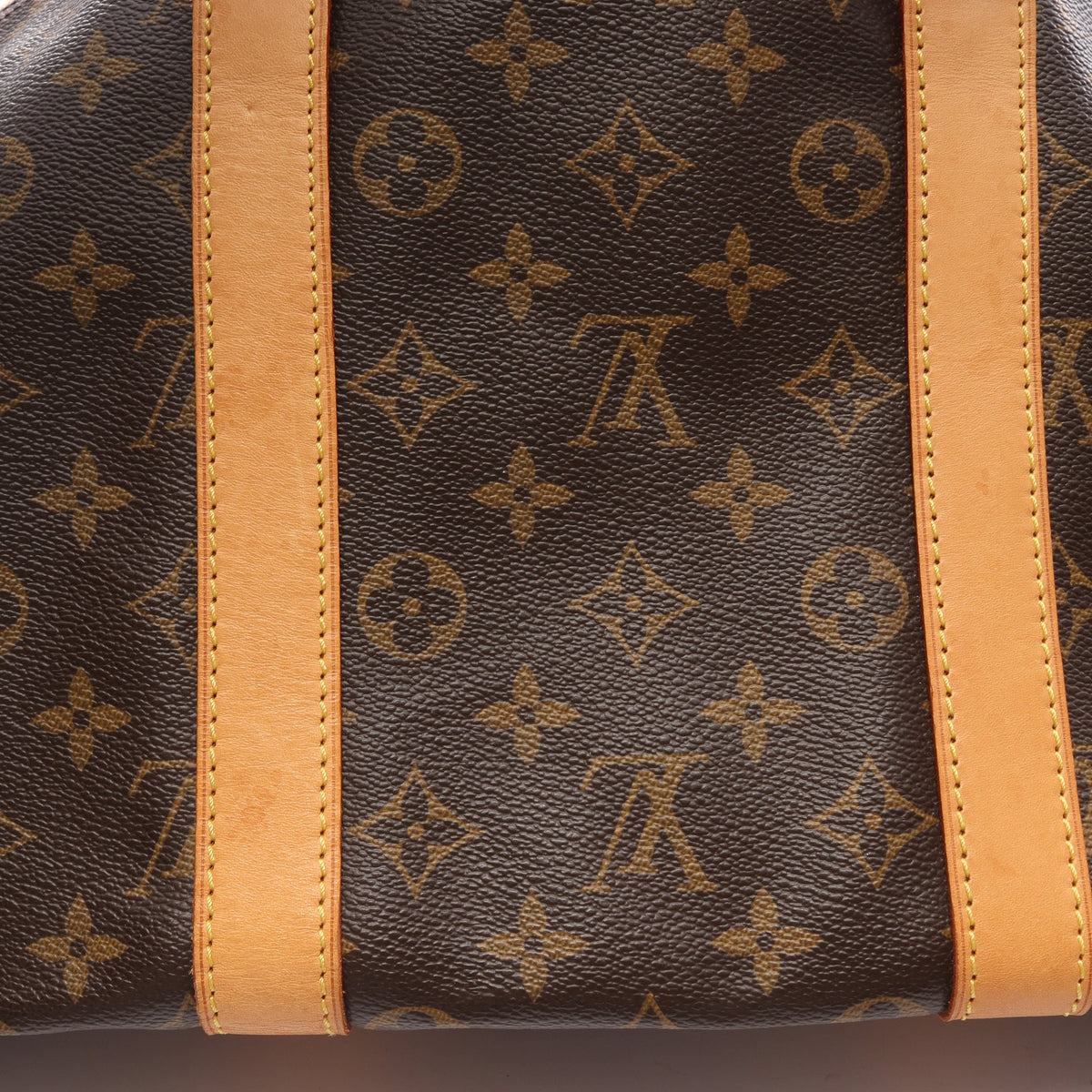キーポル55 モノグラム ボストンバッグ PVC レザー ブラウン ルイヴィトン バッグ LOUIS VUITTON