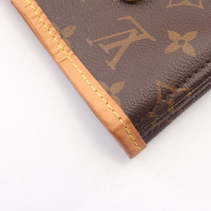 ネヴァーフルMM モノグラム ショルダーバッグ トートバッグ PVC レザー ブラウン ルイヴィトン バッグ LOUIS VUITTON