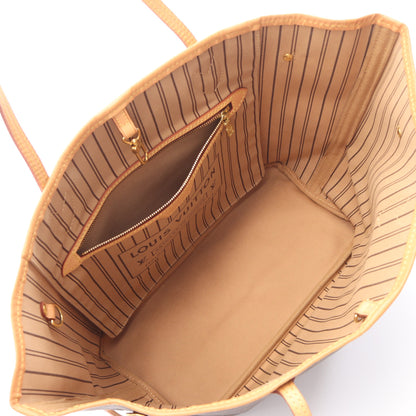 ネヴァーフルMM モノグラム ショルダーバッグ トートバッグ PVC レザー ブラウン ルイヴィトン バッグ LOUIS VUITTON