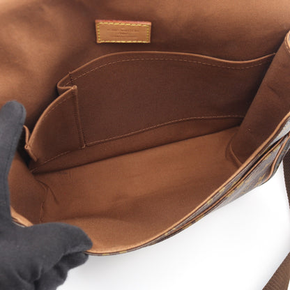 メッセンジャーPM ボスフォール モノグラム ショルダーバッグ PVC レザー ブラウン ルイヴィトン バッグ LOUIS VUITTON
