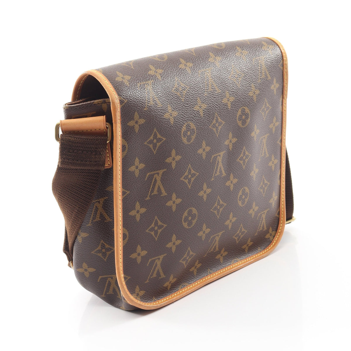 メッセンジャーPM ボスフォール モノグラム ショルダーバッグ PVC レザー ブラウン ルイヴィトン バッグ LOUIS VUITTON