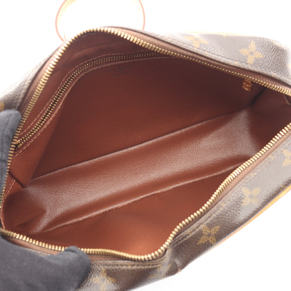 トロカデロ27 モノグラム ショルダーバッグ PVC レザー ブラウン ルイヴィトン バッグ LOUIS VUITTON
