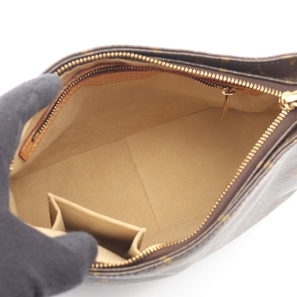 ルーピングMM モノグラム ショルダーバッグ PVC レザー ブラウン ルイヴィトン バッグ LOUIS VUITTON