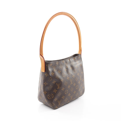 ルーピングMM モノグラム ショルダーバッグ PVC レザー ブラウン ルイヴィトン バッグ LOUIS VUITTON