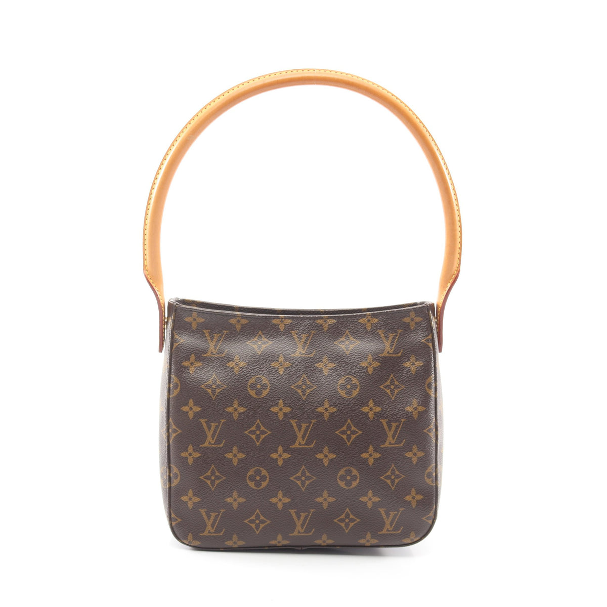 ルーピングMM モノグラム ショルダーバッグ PVC レザー ブラウン ルイヴィトン バッグ LOUIS VUITTON