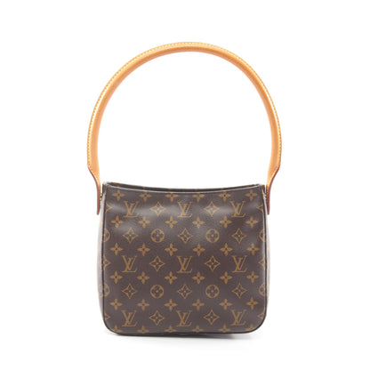 ルーピングMM モノグラム ショルダーバッグ PVC レザー ブラウン ルイヴィトン バッグ LOUIS VUITTON