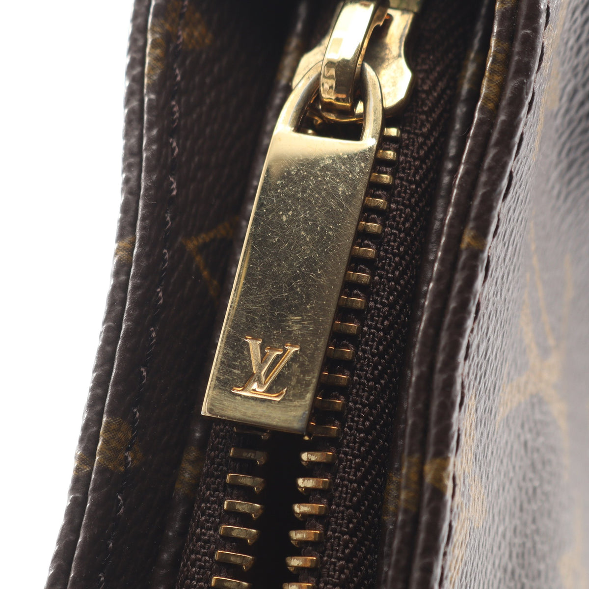 ルーピングMM モノグラム ショルダーバッグ PVC レザー ブラウン ルイヴィトン バッグ LOUIS VUITTON