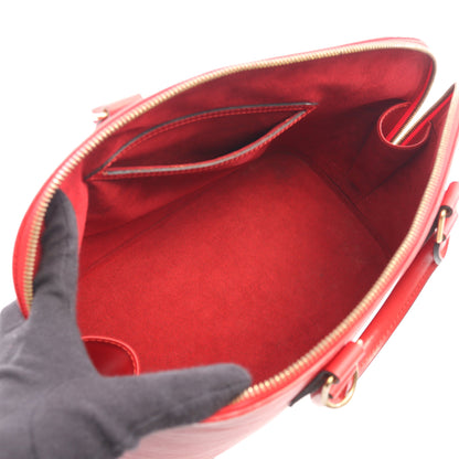 アルマ エピ カスティリアンレッド ハンドバッグ レザー レッド ルイヴィトン バッグ LOUIS VUITTON