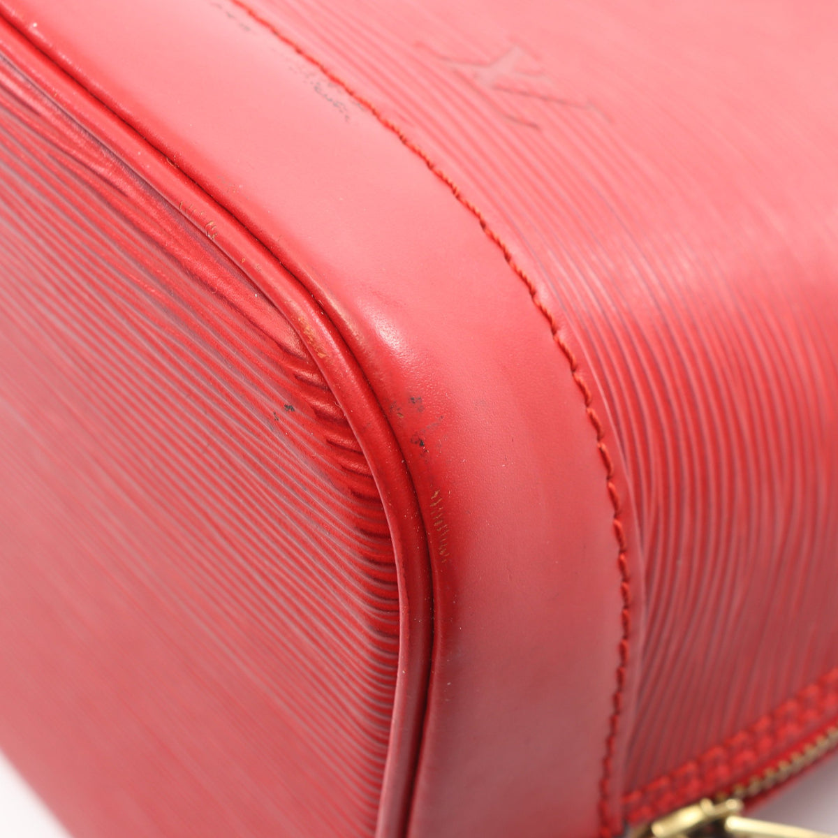 アルマ エピ カスティリアンレッド ハンドバッグ レザー レッド ルイヴィトン バッグ LOUIS VUITTON