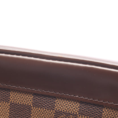 アルマ ダミエエベヌ ハンドバッグ PVC レザー ブラウン ルイヴィトン バッグ LOUIS VUITTON