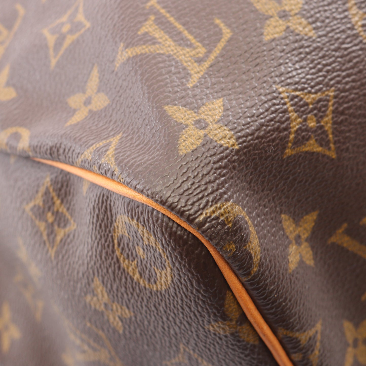 スピーディ40 モノグラム ハンドバッグ PVC レザー ブラウン ルイヴィトン バッグ LOUIS VUITTON