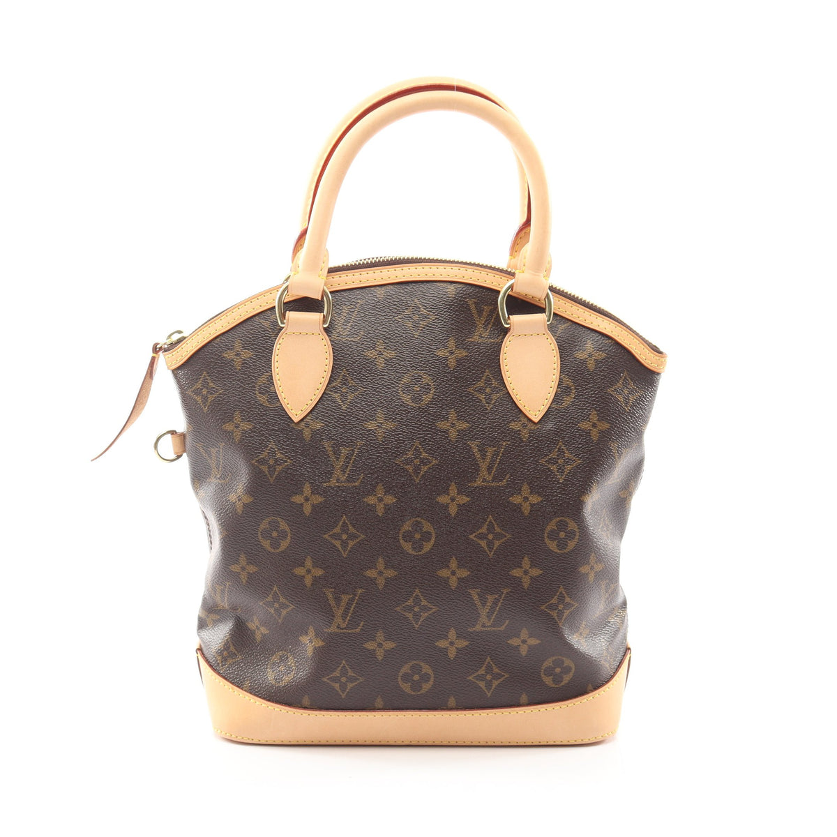 ロックイット モノグラム ハンドバッグ PVC レザー ブラウン ルイヴィトン バッグ LOUIS VUITTON