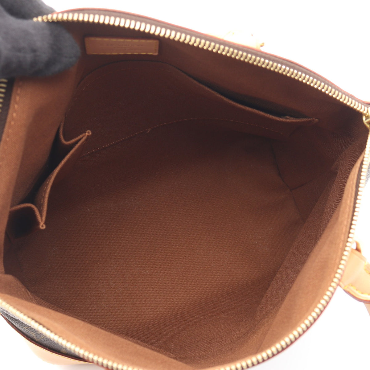 ロックイット モノグラム ハンドバッグ PVC レザー ブラウン ルイヴィトン バッグ LOUIS VUITTON