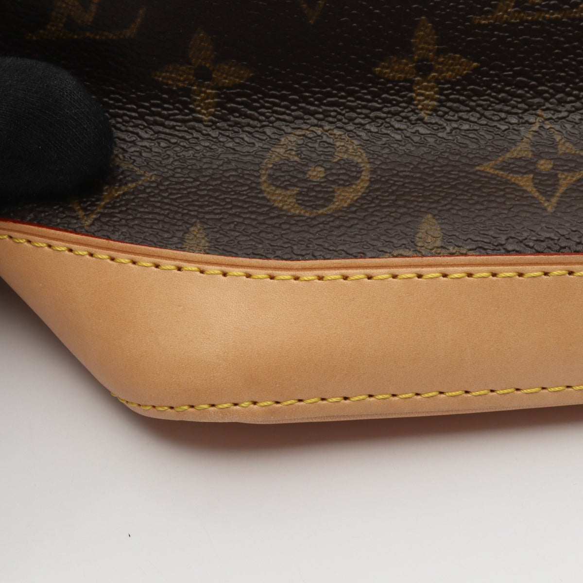 ロックイット モノグラム ハンドバッグ PVC レザー ブラウン ルイヴィトン バッグ LOUIS VUITTON