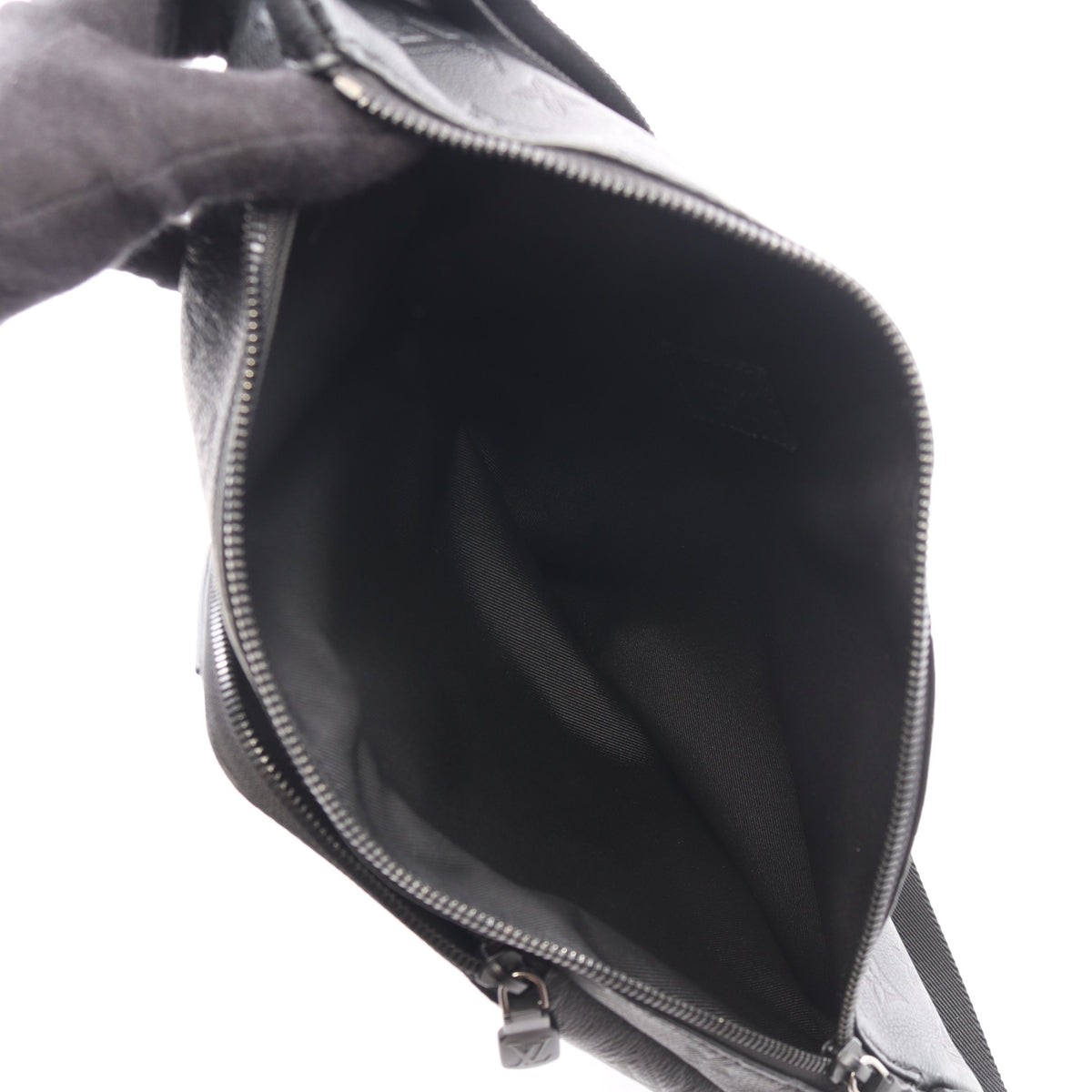 デュオ スリングバッグ モノグラムシャドウ ノワール ボディバッグ レザー ブラック ルイヴィトン バッグ LOUIS VUITTON