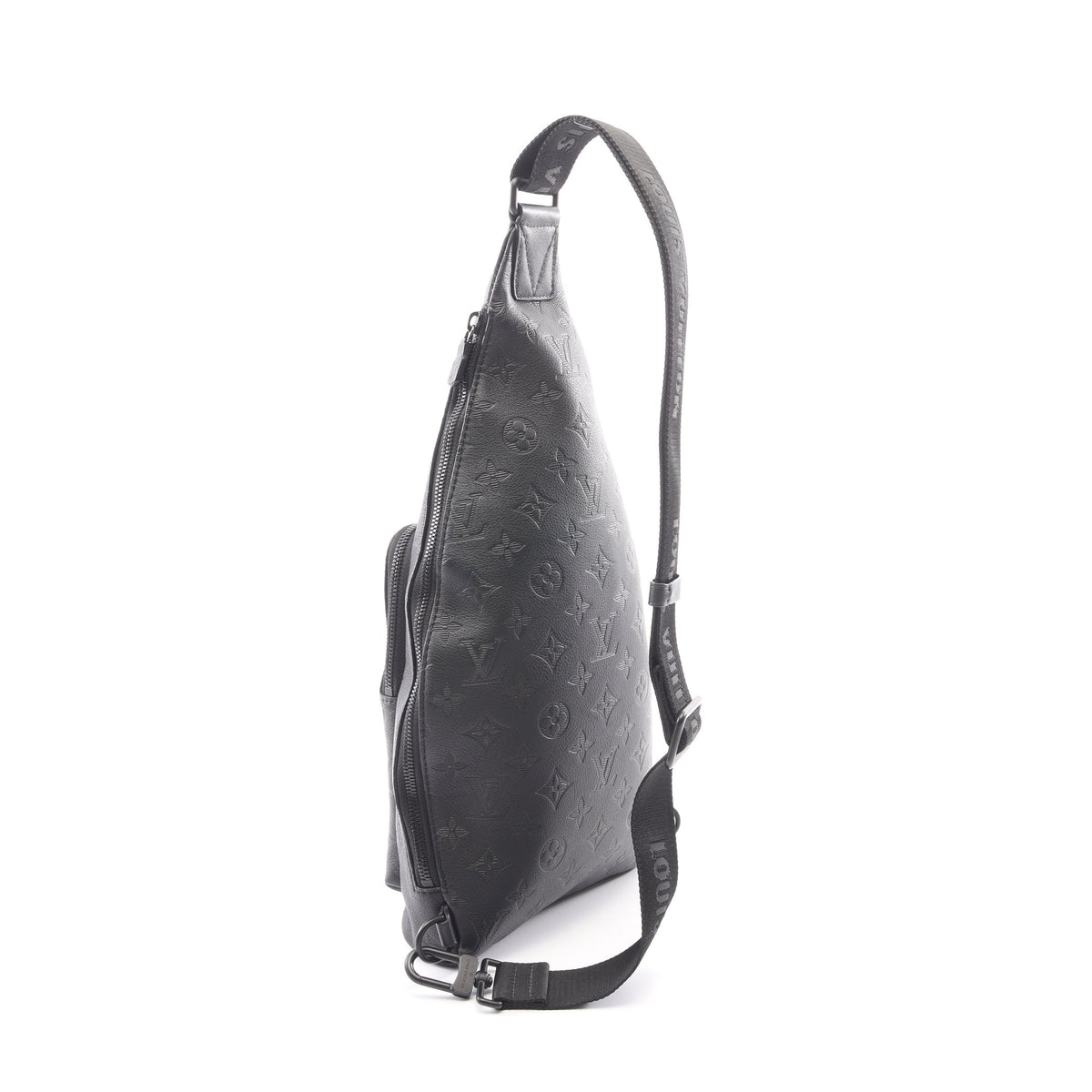デュオ スリングバッグ モノグラムシャドウ ノワール ボディバッグ レザー ブラック ルイヴィトン バッグ LOUIS VUITTON