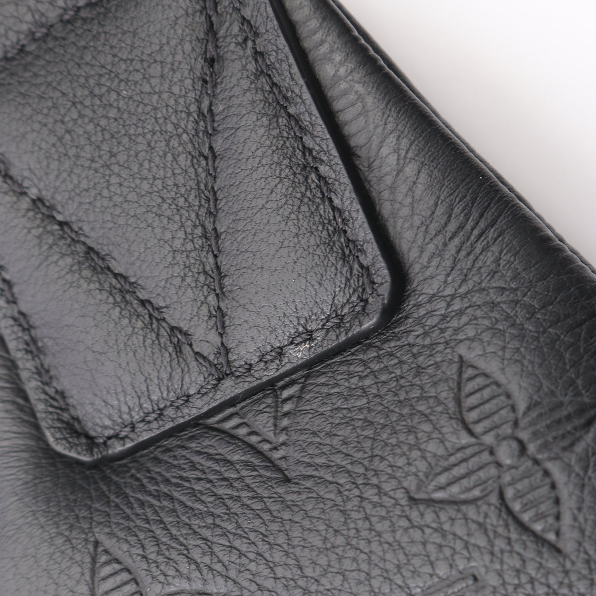 デュオ スリングバッグ モノグラムシャドウ ノワール ボディバッグ レザー ブラック ルイヴィトン バッグ LOUIS VUITTON