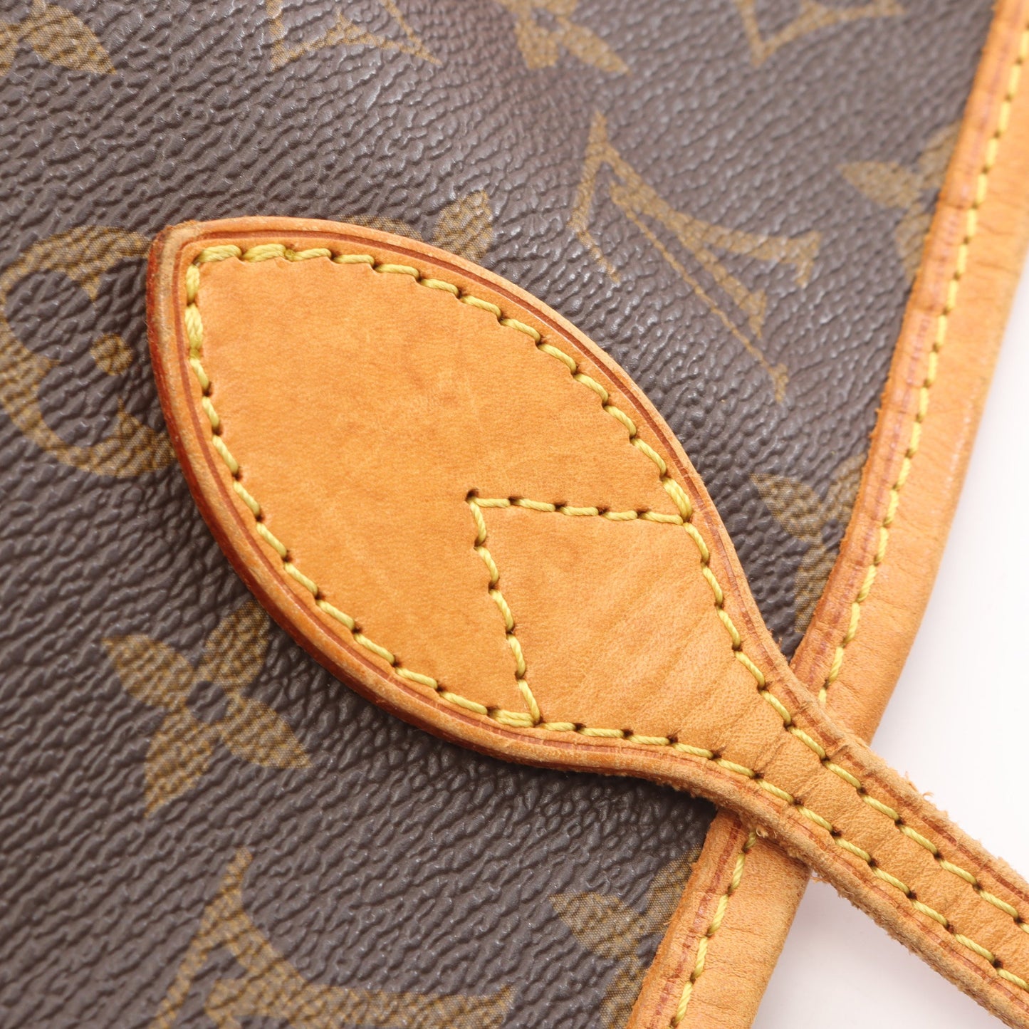 ネヴァーフルMM モノグラム ショルダーバッグ トートバッグ PVC レザー ブラウン ルイヴィトン バッグ LOUIS VUITTON