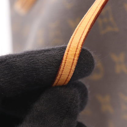 ネヴァーフルMM モノグラム ショルダーバッグ トートバッグ PVC レザー ブラウン ルイヴィトン バッグ LOUIS VUITTON