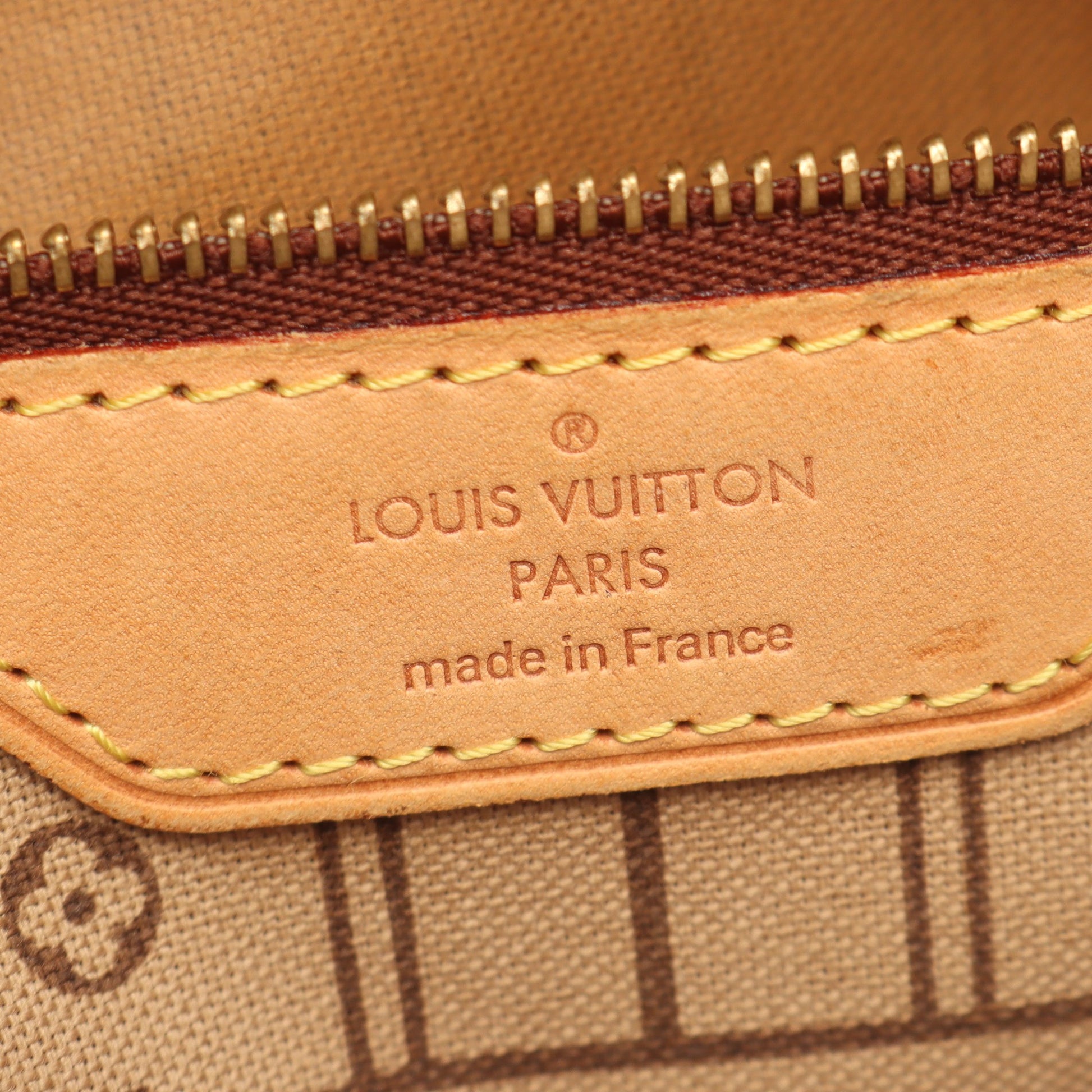 ネヴァーフルMM モノグラム ショルダーバッグ トートバッグ PVC レザー ブラウン ルイヴィトン バッグ LOUIS VUITTON
