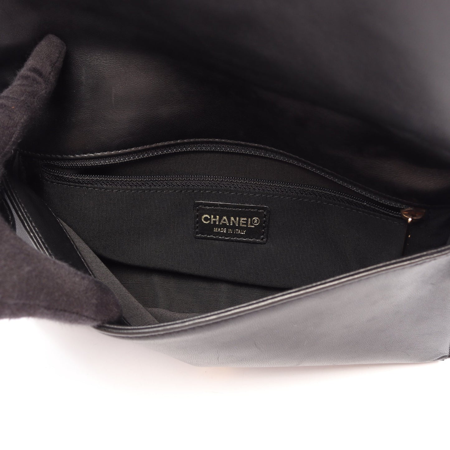 チョコバー ココマーク ワンショルダーバッグ ラムスキン ブラック ゴールド金具 シャネル バッグ CHANEL