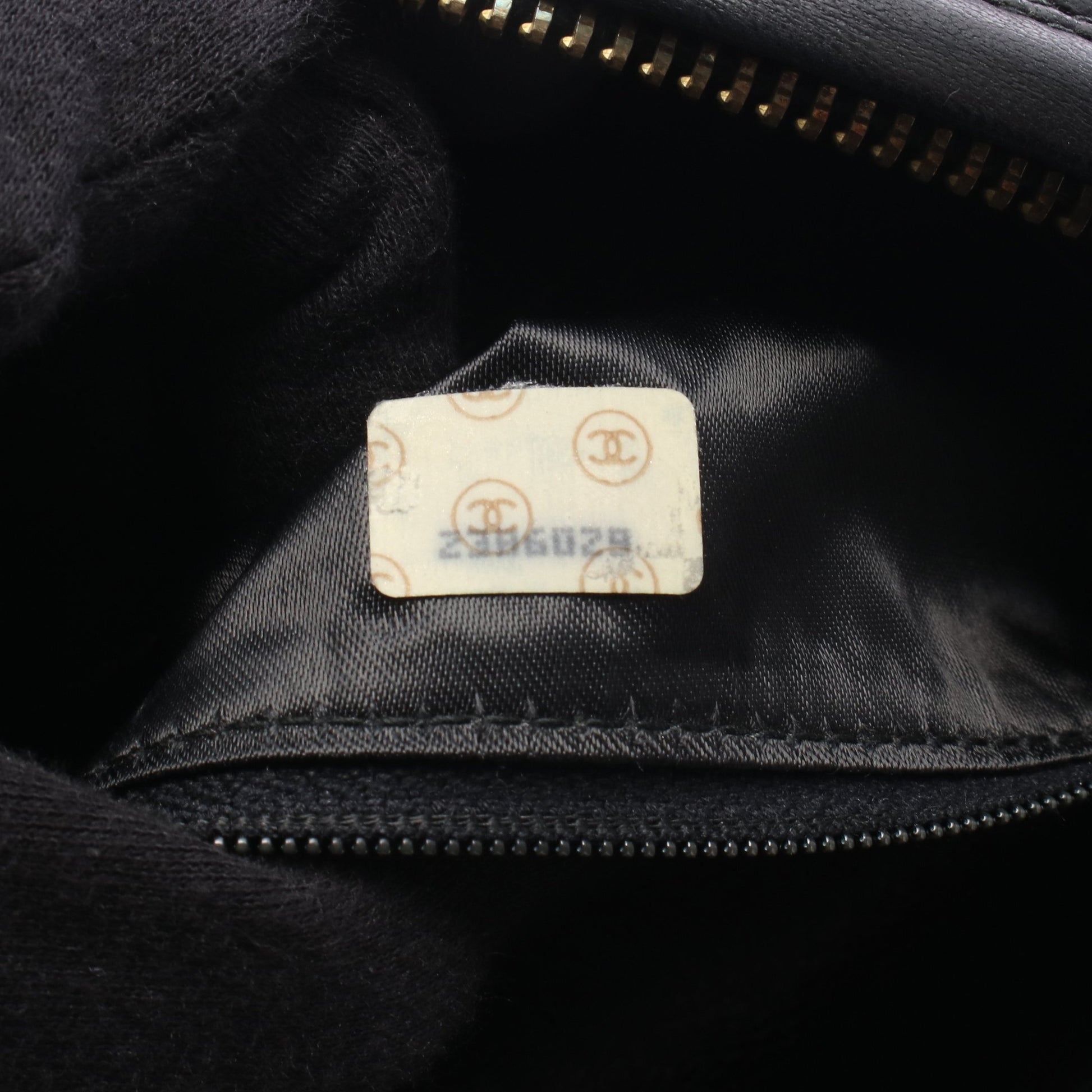 マトラッセ タッセル チェーンショルダーバッグ ラムスキン ブラック ゴールド金具 シャネル バッグ CHANEL