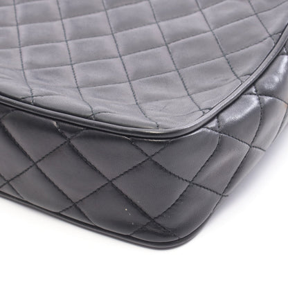 マトラッセ タッセル チェーンショルダーバッグ ラムスキン ブラック ゴールド金具 シャネル バッグ CHANEL