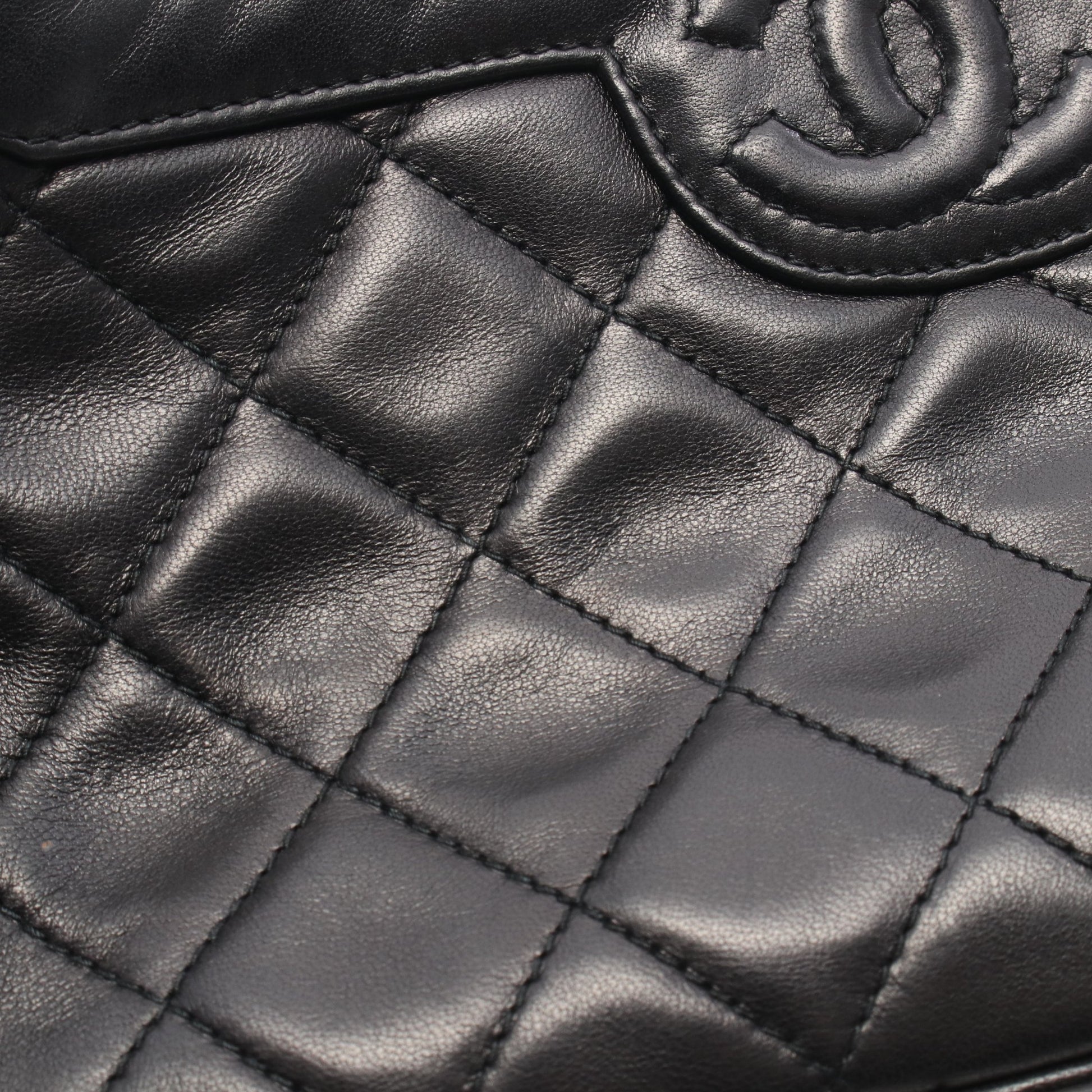 マトラッセ タッセル チェーンショルダーバッグ ラムスキン ブラック ゴールド金具 シャネル バッグ CHANEL
