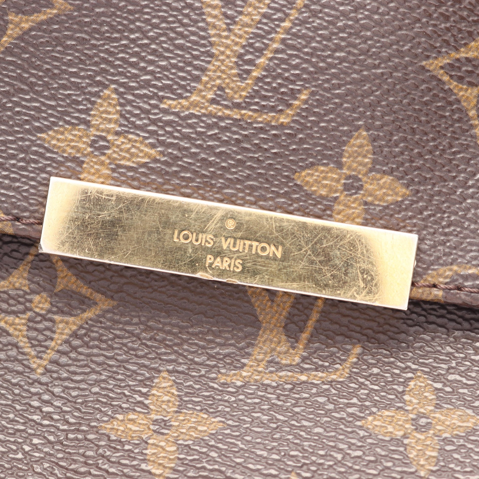 フェイボリットMM モノグラム 2WAY チェーンハンドバッグ PVC レザー ブラウン ルイヴィトン バッグ LOUIS VUITTON