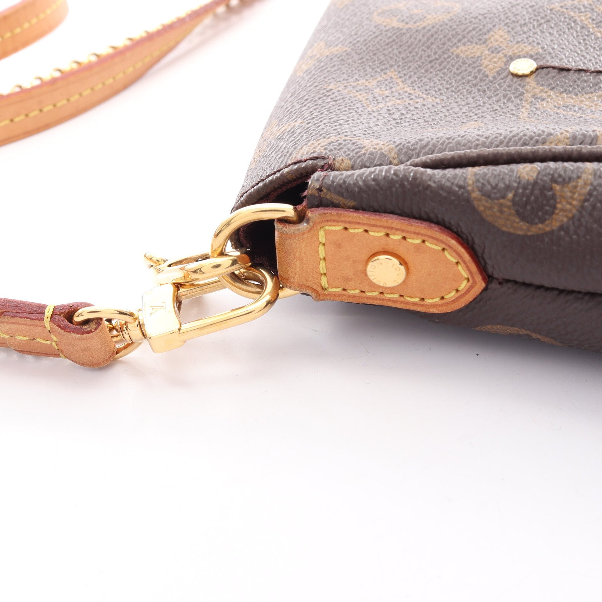 フェイボリットMM モノグラム 2WAY チェーンハンドバッグ PVC レザー ブラウン ルイヴィトン バッグ LOUIS VUITTON