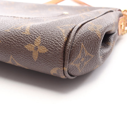 フェイボリットMM モノグラム 2WAY チェーンハンドバッグ PVC レザー ブラウン ルイヴィトン バッグ LOUIS VUITTON