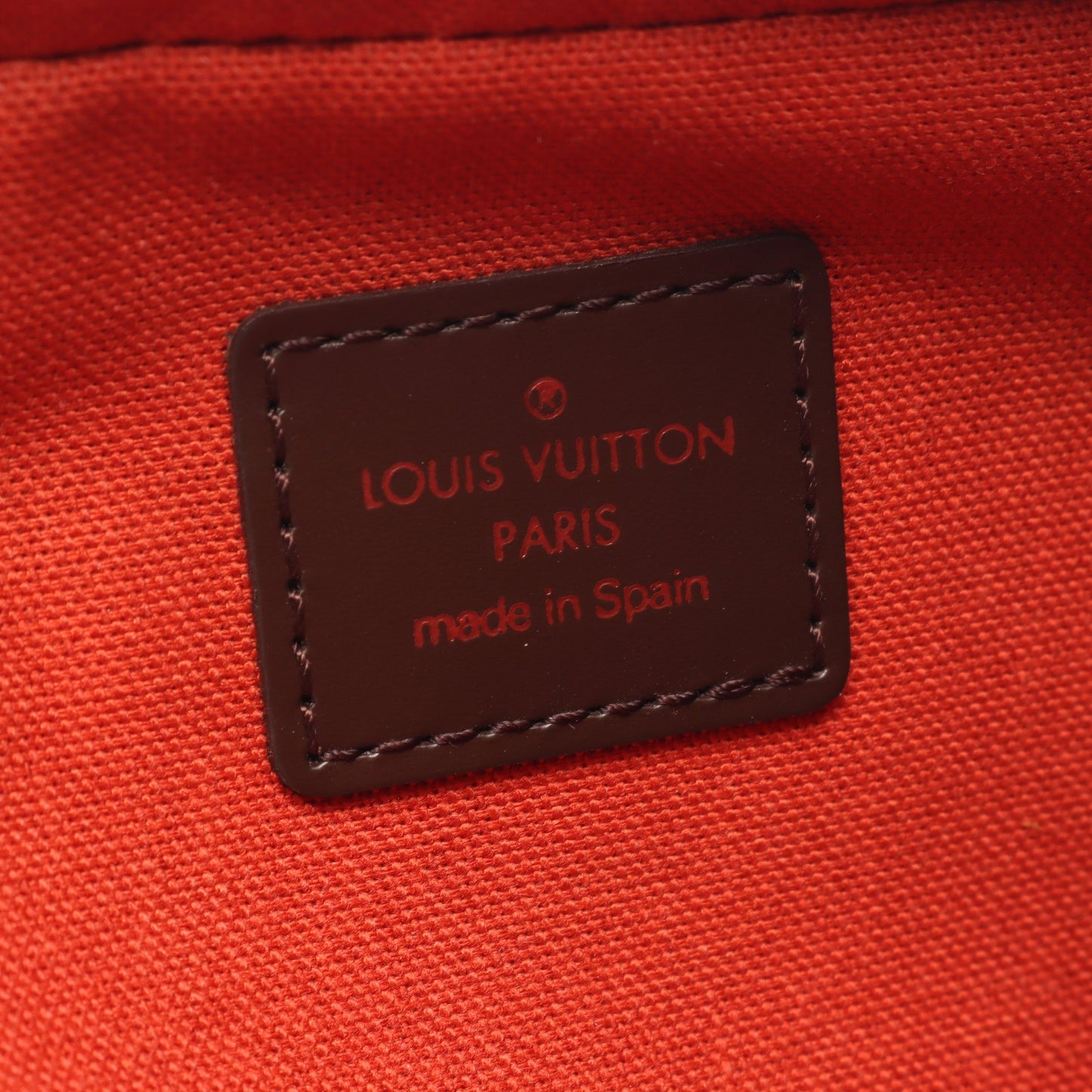 ジェロニモス ダミエエベヌ ボディバッグ PVC ブラウン ルイヴィトン バッグ LOUIS VUITTON