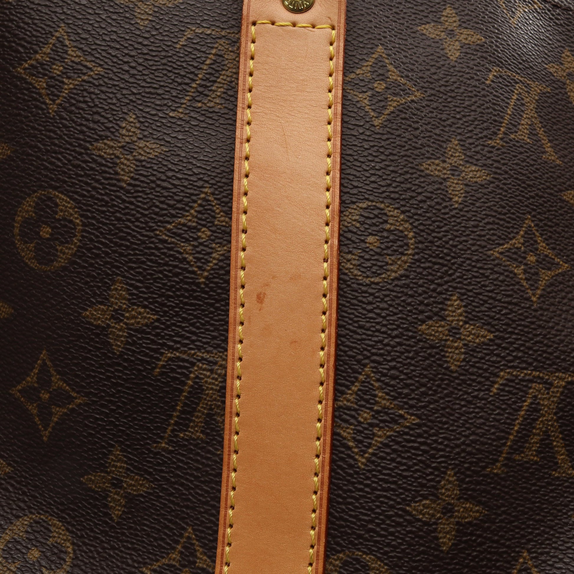 キーポル45 モノグラム ボストンバッグ PVC レザー ブラウン ルイヴィトン バッグ LOUIS VUITTON