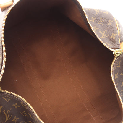 キーポル45 モノグラム ボストンバッグ PVC レザー ブラウン ルイヴィトン バッグ LOUIS VUITTON