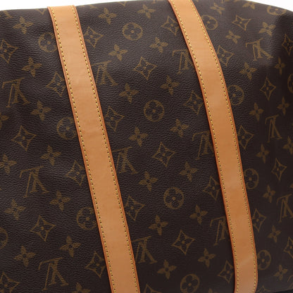 キーポル45 モノグラム ボストンバッグ PVC レザー ブラウン ルイヴィトン バッグ LOUIS VUITTON