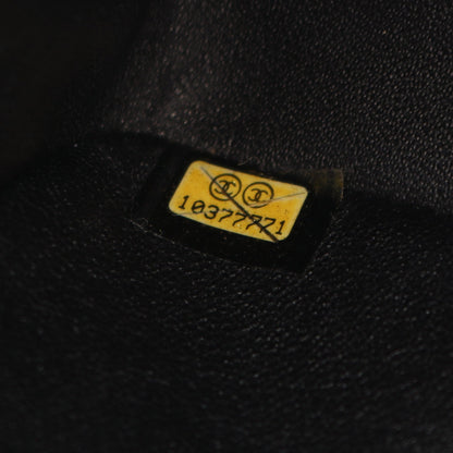 マトラッセ イーストウエスト チェーンショルダーバッグ ラムスキン ブラック シルバー金具 シャネル バッグ CHANEL