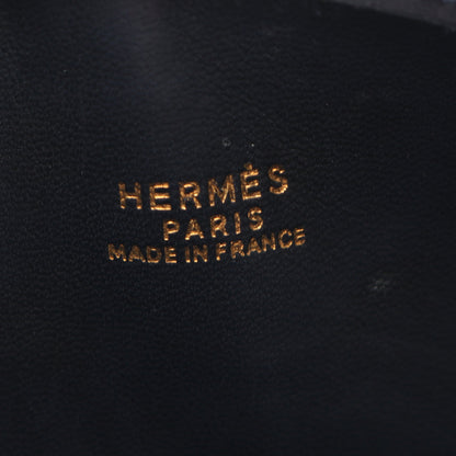 コカーズ ブルーインディゴ ハンドバッグ ボックスカーフ ネイビー ゴールド金具 ○X刻印 エルメス バッグ HERMES