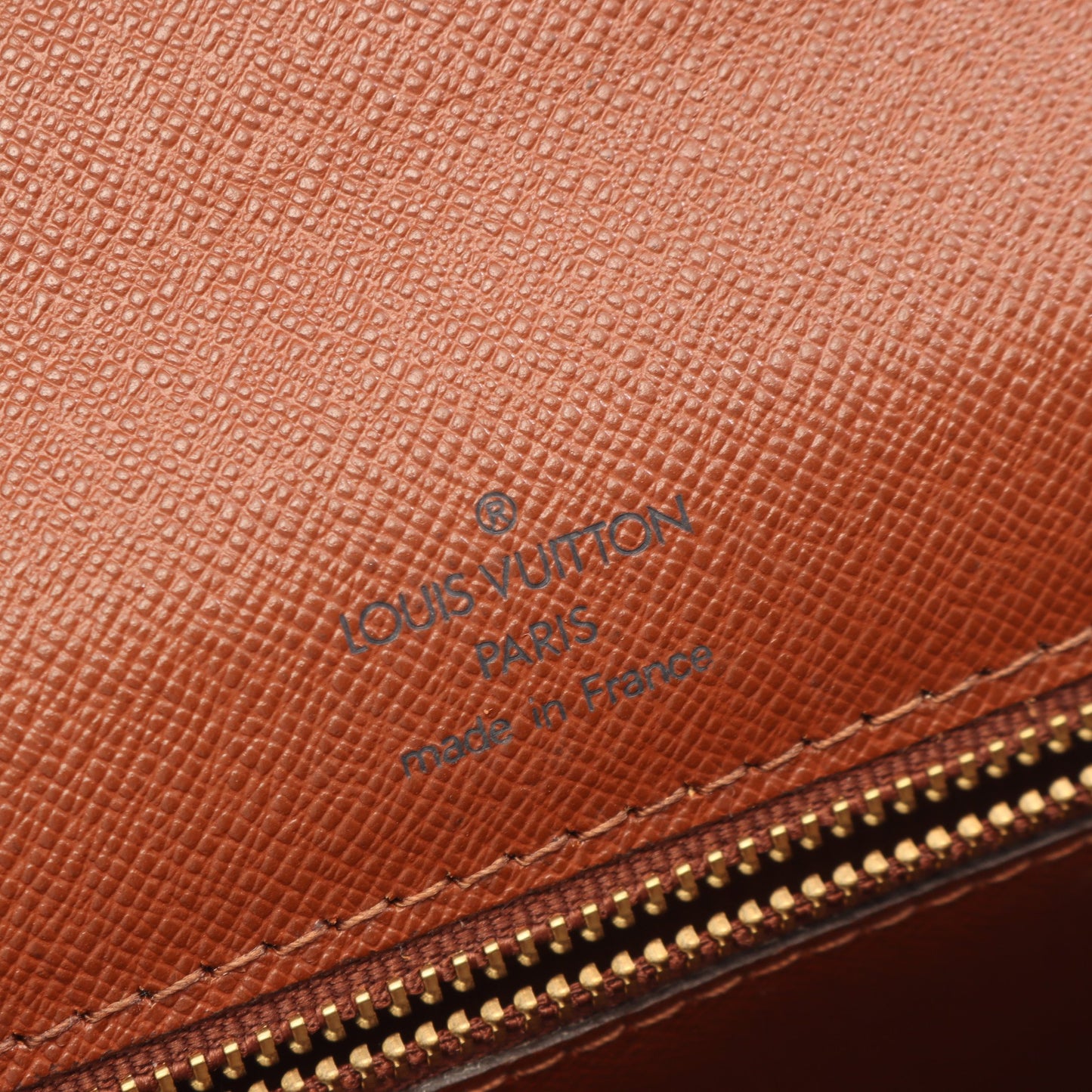 モンソー モノグラム 2WAY ハンドバッグ PVC レザー ブラウン ルイヴィトン バッグ LOUIS VUITTON