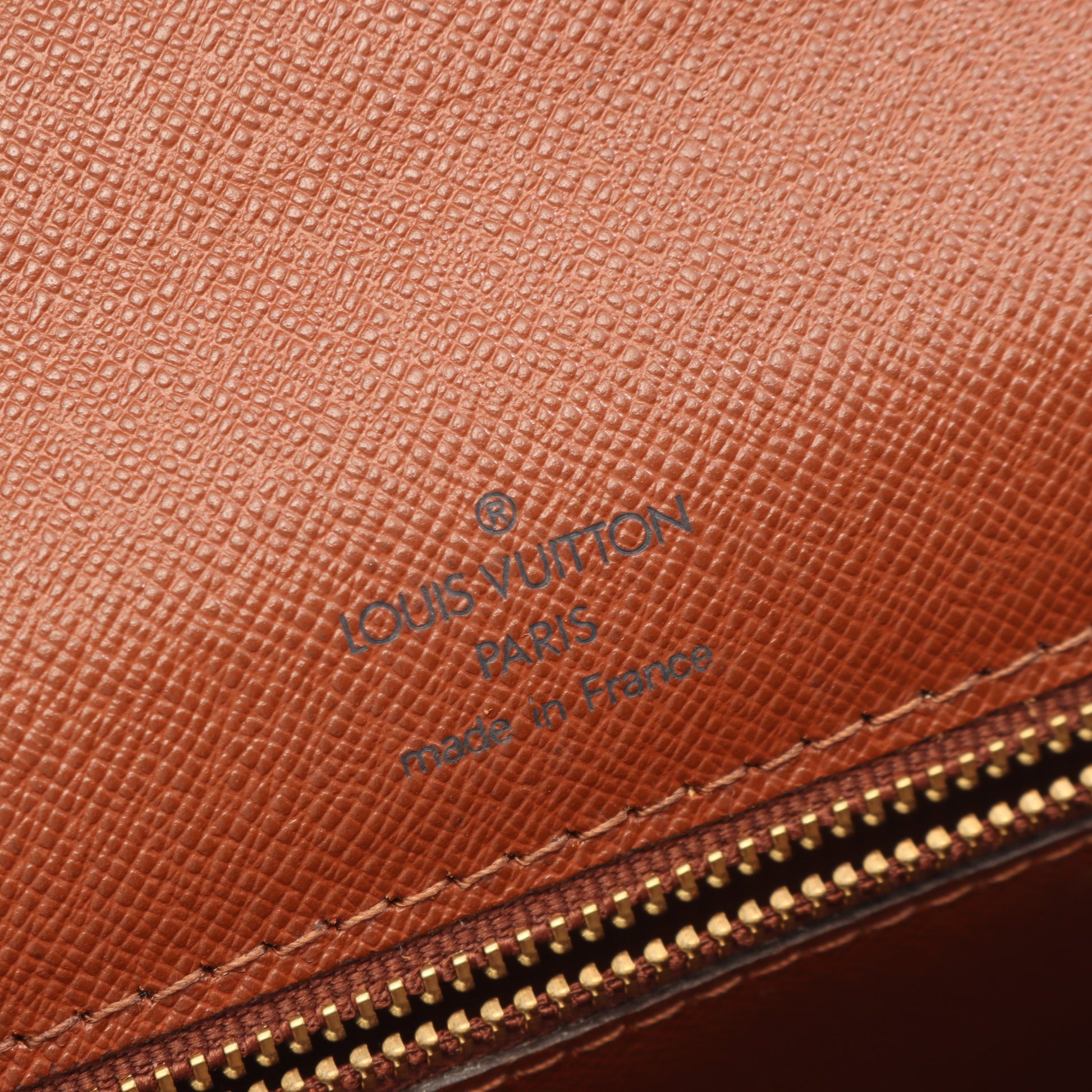 モンソー モノグラム 2WAY ハンドバッグ PVC レザー ブラウン ルイヴィトン バッグ LOUIS VUITTON