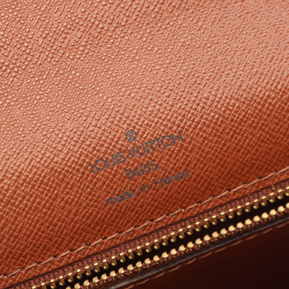 モンソー モノグラム 2WAY ハンドバッグ PVC レザー ブラウン ルイヴィトン バッグ LOUIS VUITTON
