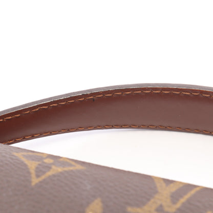 モンソー モノグラム 2WAY ハンドバッグ PVC レザー ブラウン ルイヴィトン バッグ LOUIS VUITTON