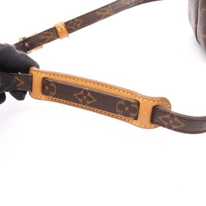 アマゾン モノグラム ショルダーバッグ PVC レザー ブラウン ルイヴィトン バッグ LOUIS VUITTON