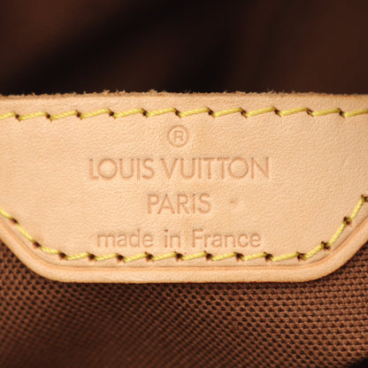 カバピアノ モノグラム ショルダーバッグ PVC レザー ブラウン ルイヴィトン バッグ LOUIS VUITTON